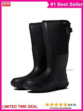 Bogs Mesa Adjustable Calf Waterproof Insulated Rain Boot Leather